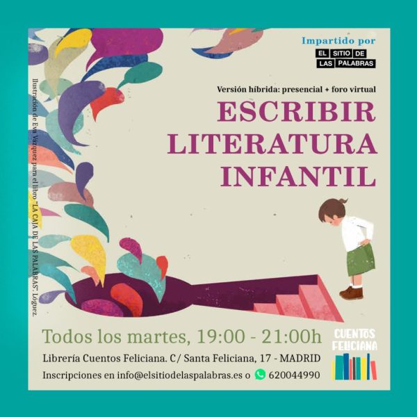 Curso presencial Madrid ESCRIBIR LITERATURA INFANTIL